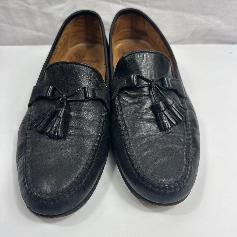 Allen Edmonds‎ Loafers Men's 9D Urbino Tassel Loafers Slip on Made In Italy - Picture 3 of 7